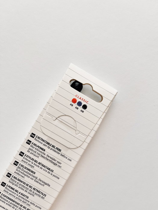 Sakura Gelly Roll Retractable Classic Bolígrafo de Gel Azul, Rojo y Negro Sakura Gelly Roll Retractable Classic Bolígrafo de Gel Azul, Rojo y Negro